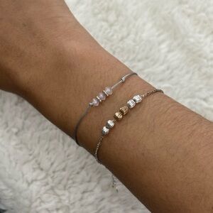 Icing Silver/Gold Bracelet Set